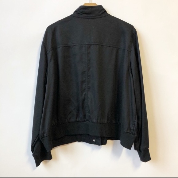 Context Lord & Taylor Embroidered Bomber Jacket Sz. XL - Picture 4 of 8